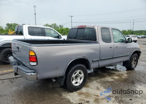 2000 Toyota Tundra Access Cab из США, поврежденный, VIN 5TBRT341XYS074983
